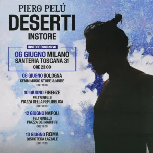 Deserti Instore Tour 2024 | Piero Pelù | Litfibaunofficial.it